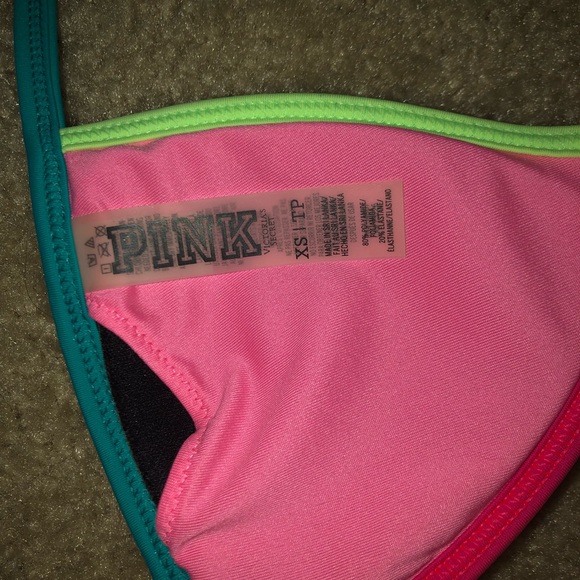 Black and Neon Bikini Set - Picture 3 of 4